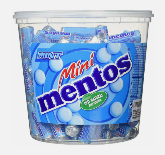 120 Recharges de Mentos mint